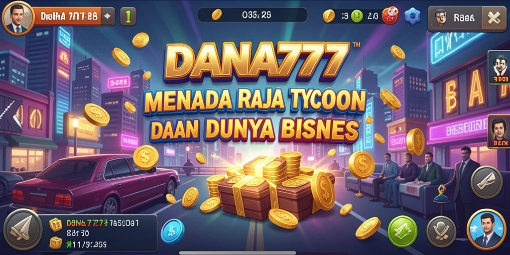 Screenshot DANA777 menampilkan gameplay Tycoon yang seru dan dinamis.