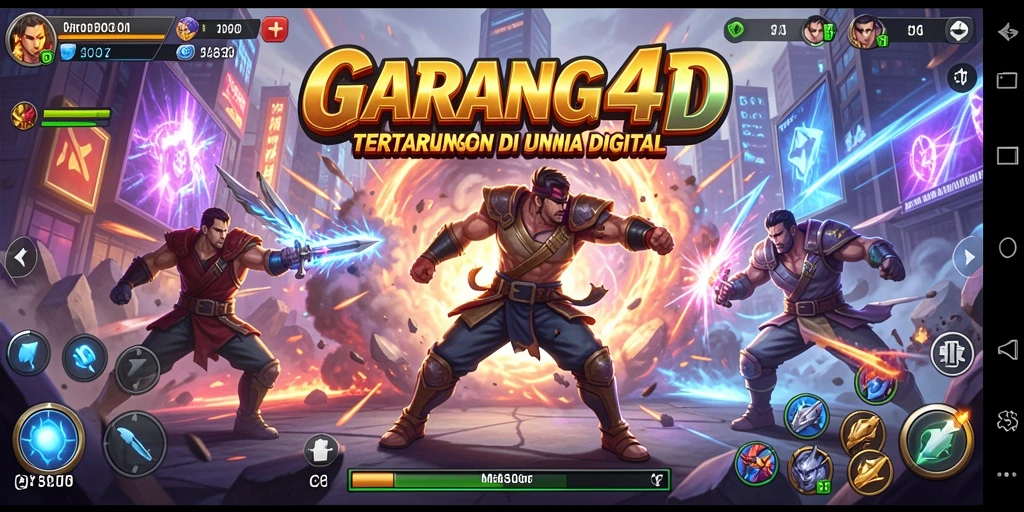 Screenshot gameplay GARANG4D menampilkan aksi pertarungan yang mendebarkan.