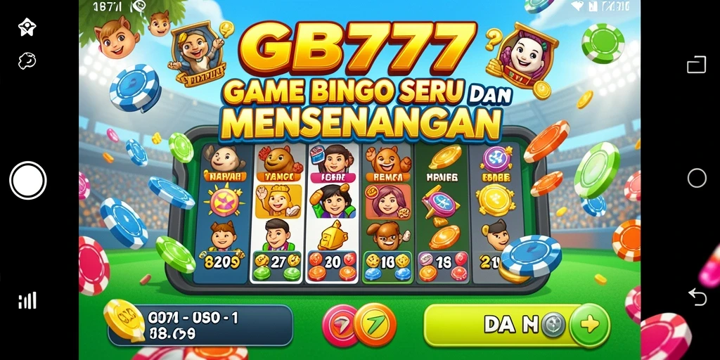 Tampilan gameplay bingo yang seru dan interaktif di GB777.