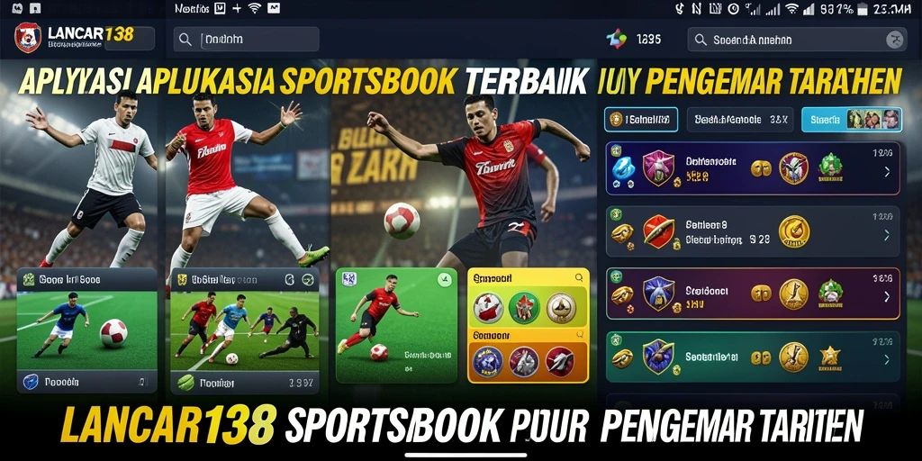 Screenshot LANCAR138 menampilkan antarmuka mudah digunakan untuk taruhan olahraga.