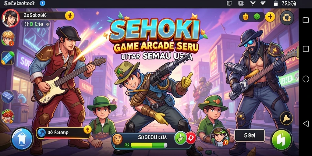 Screenshot gameplay SEHOKI yang menampilkan aksi seru dan menantang.