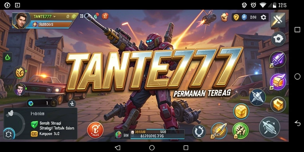 Tampilan gameplay seru dalam TANTE777, penuh strategi dan aksi.