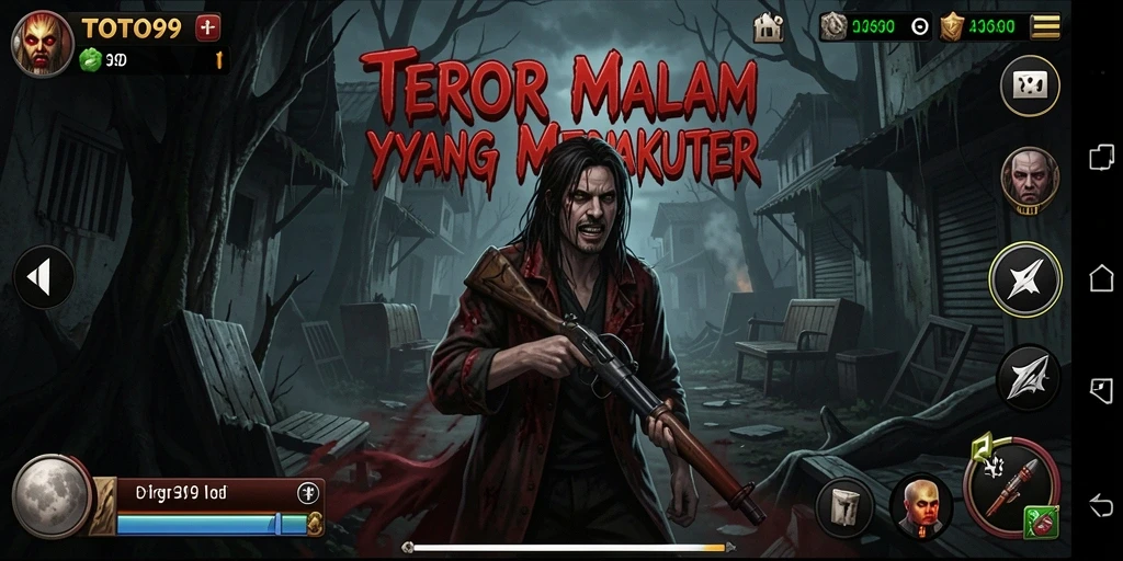 Tampilan menyeramkan dalam gameplay TOTO99 yang penuh ketegangan.